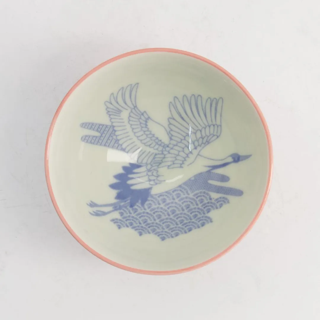 Tokyo Design Studio Kawaii Rijstkom Kraanvogel - 300ml - Rood