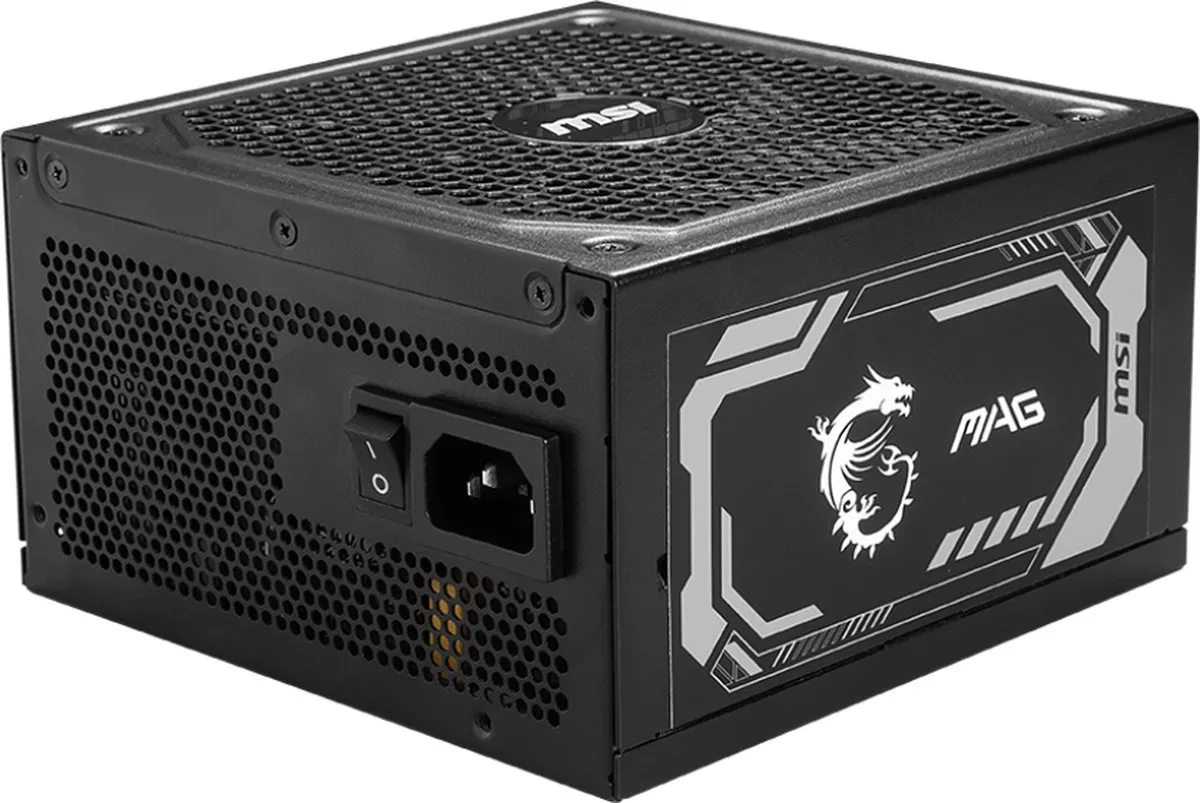 MSI MAG A1250GL PCIE5 Voeding - 1250W - Zwart