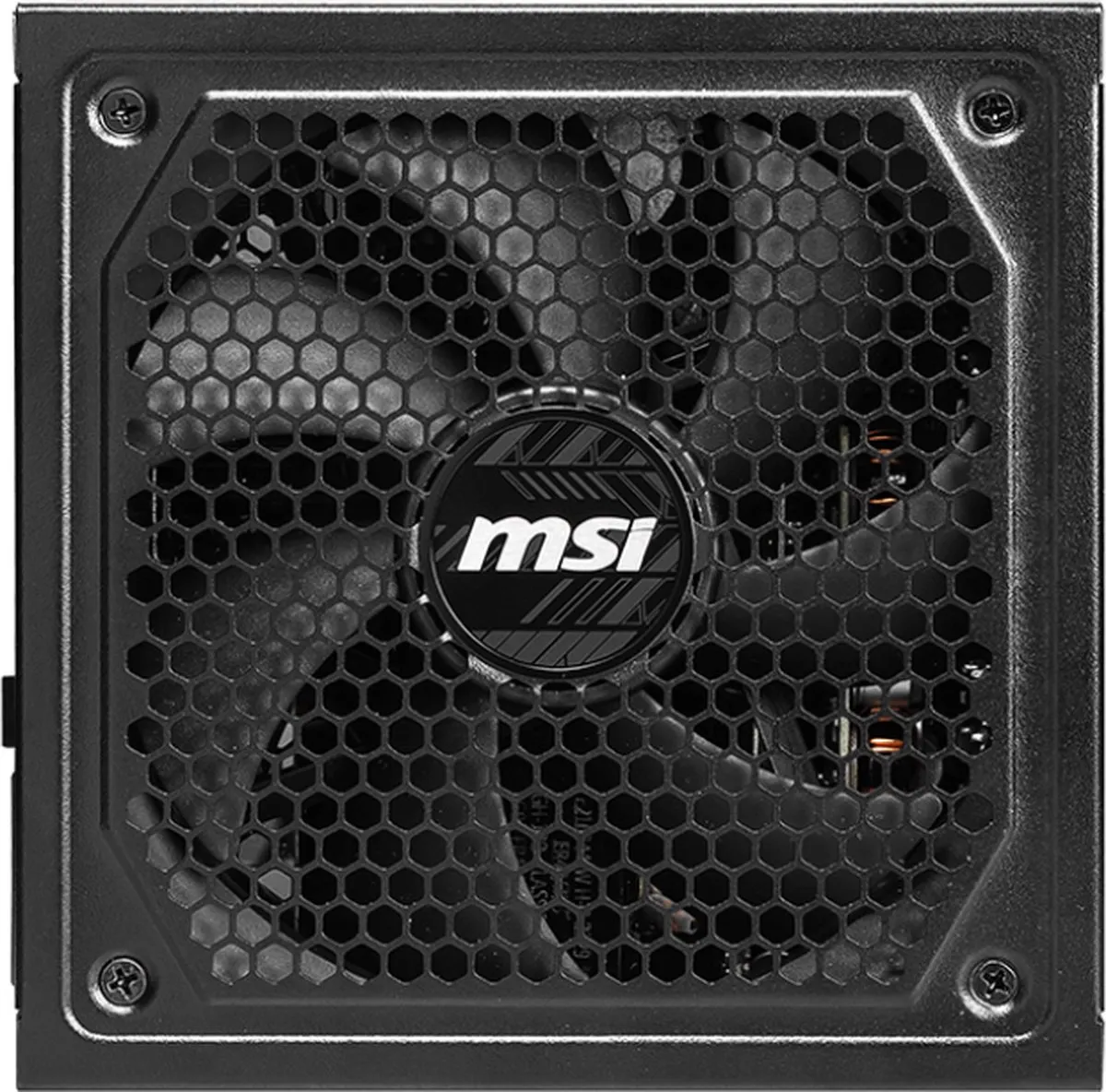 MSI MAG A1250GL PCIE5 Voeding - 1250W - Zwart