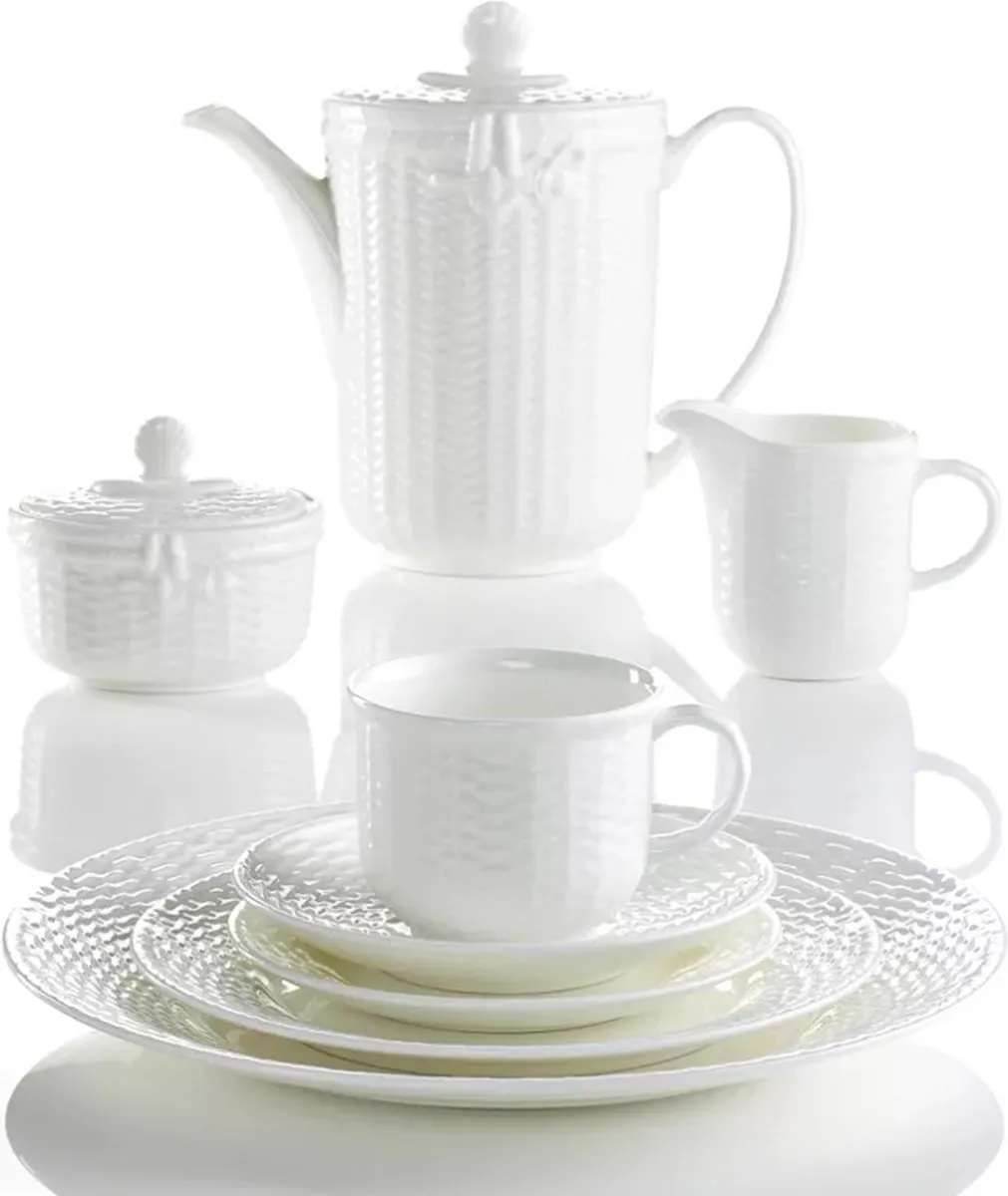 Wedgwood Nantucket Suikerpot - Wit