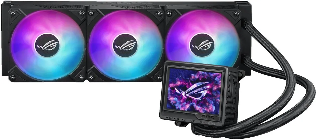 ASUS ROG RYUJIN III 360 ARGB EXTREME Vloeistofkoeling - 3x12cm Ventilatoren - Zwart - afbeelding 6 van 6