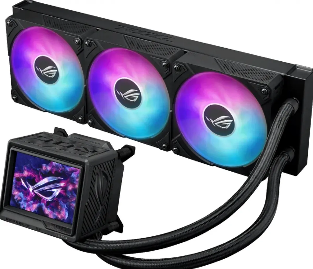 ASUS ROG RYUJIN III 360 ARGB EXTREME Vloeistofkoeling - 3x12cm Ventilatoren - Zwart
