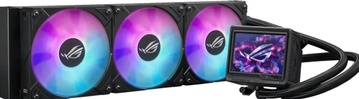 ASUS ROG RYUJIN III 360 ARGB EXTREME Vloeistofkoeling - 3x12cm Ventilatoren - Zwart