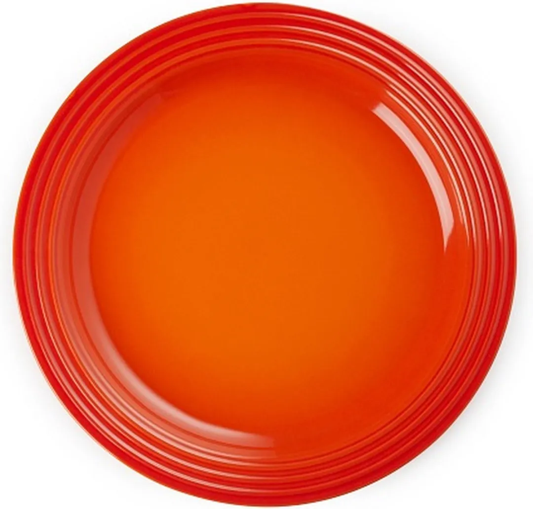 Le Creuset Ontbijtbord Oranjerood 22cm - afbeelding 6 van 6