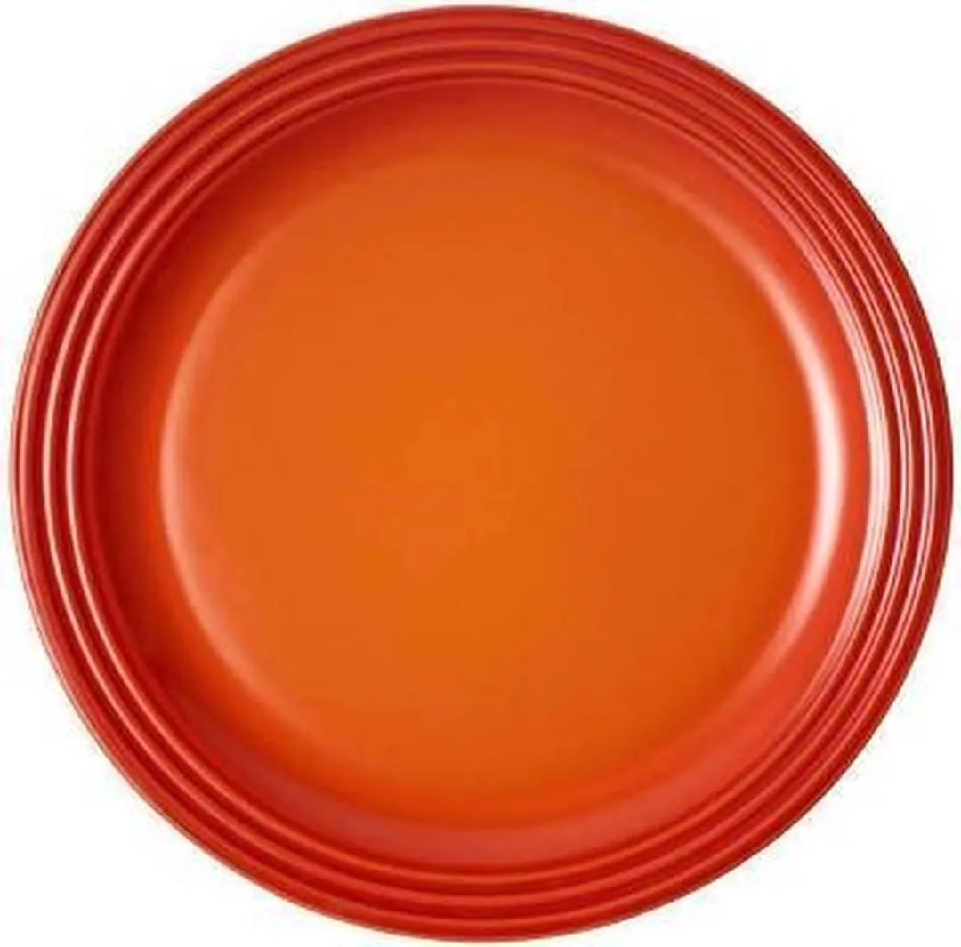 Le Creuset Ontbijtbord Oranjerood 22cm