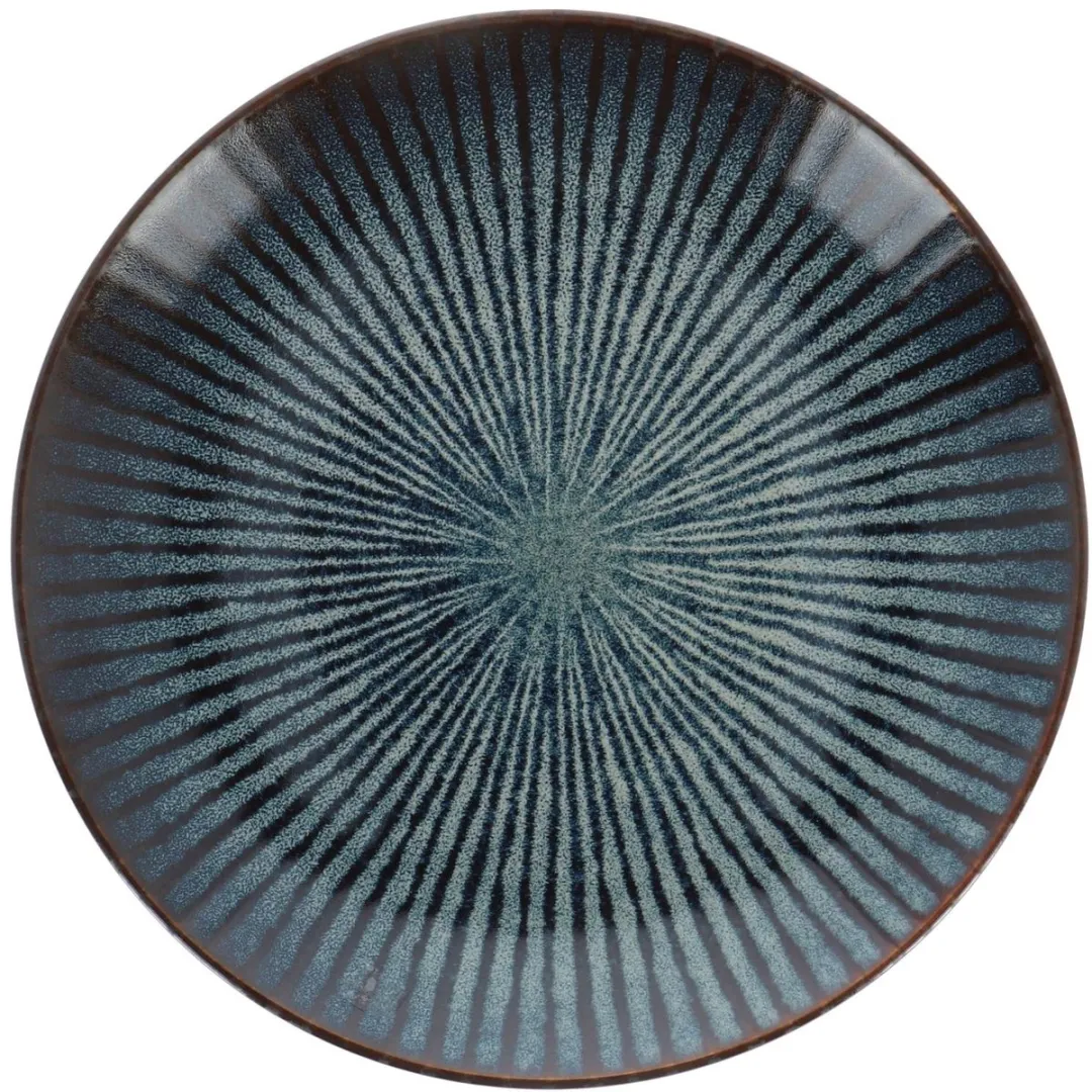 Cosy&Trendy Dinerbord Atlantis Stripe - 27.5cm - Blauw