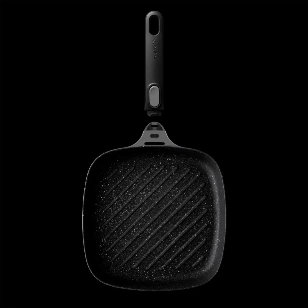 BergHOFF Grillpan 24x24cm Aluminium - Grijs - afbeelding 6 van 6