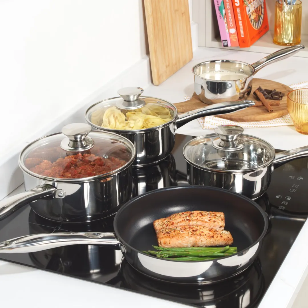 Russell Hobbs Classic Collection Pannenset 5-delig - Zilver