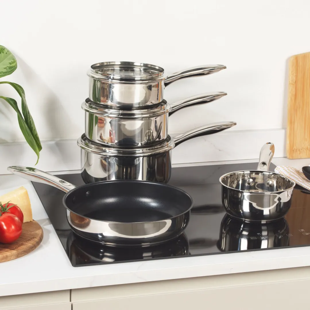 Russell Hobbs Classic Collection Pannenset 5-delig - Zilver