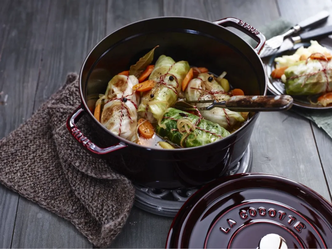 Staub Braadpan - Rond - 24 cm - Grenadine