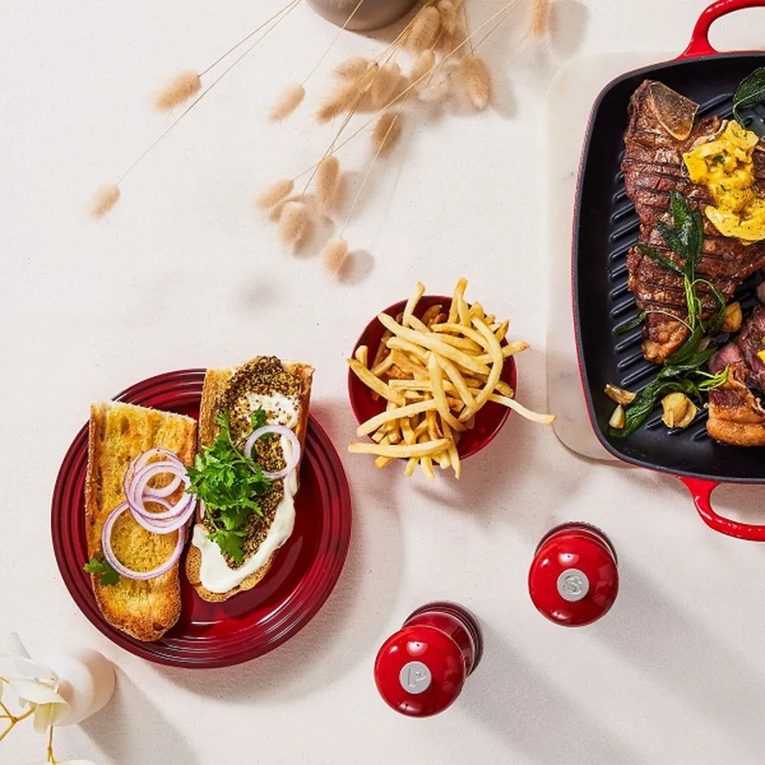 Le Creuset Ontbijtbord Kersenrood 22cm