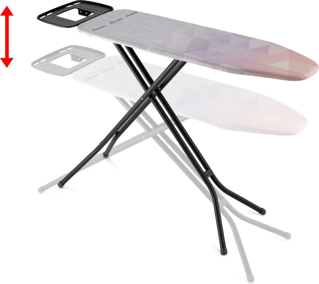 Vileda Diamond M 173216 Strijkplank - 120x38cm - Zwart - afbeelding 6 van 6