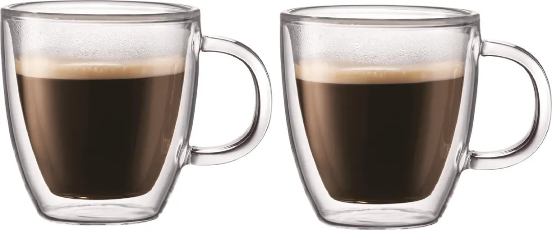 Bodum Bistro Glas - Dubbelwandig - 0,15 l - 2 stuks