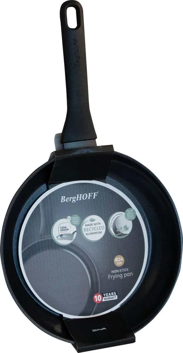 BergHOFF DiNA Braadpan Helix Ø24cm - Zwart