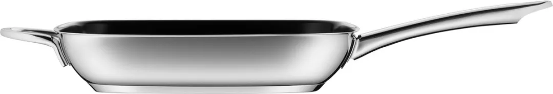 WMF Durado Grillpan 28x28cm - Inductie - Zilver/Zwart