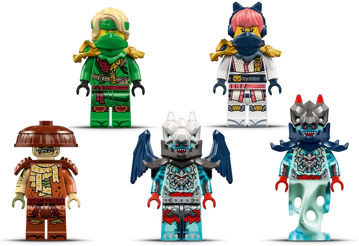 LEGO Ninjago Lloyds Vliegtuigmecha 71845 - 1112 Stukken - 5 Minifiguren - afbeelding 6 van 6