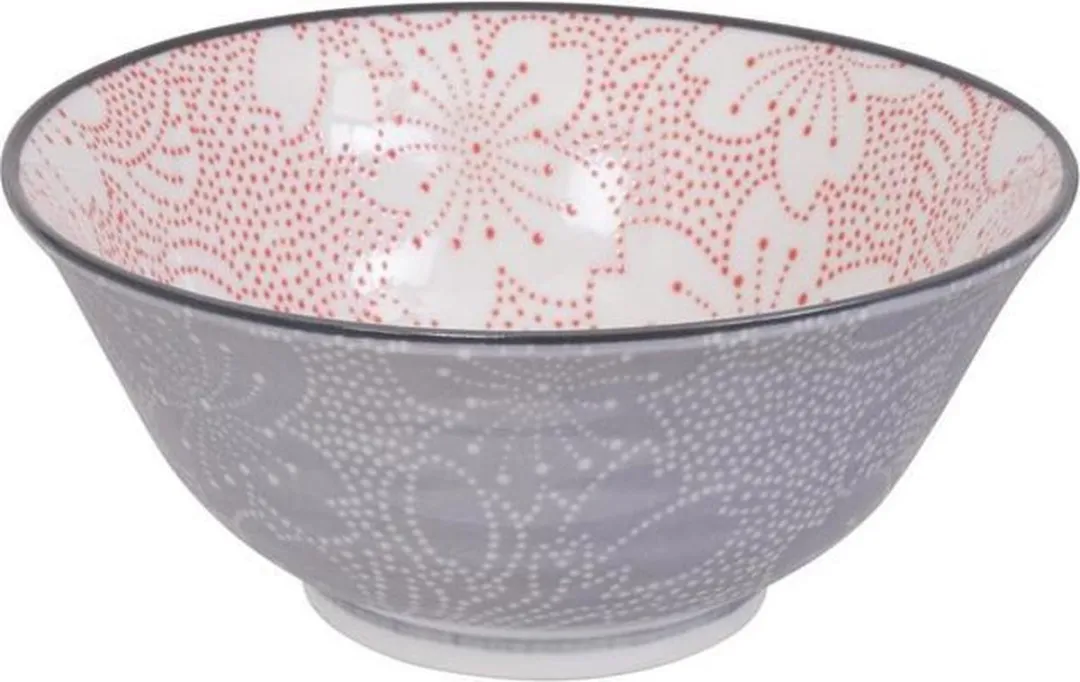 Tokyo Design Studio Mixed Bowls Dot Sakura 500ml