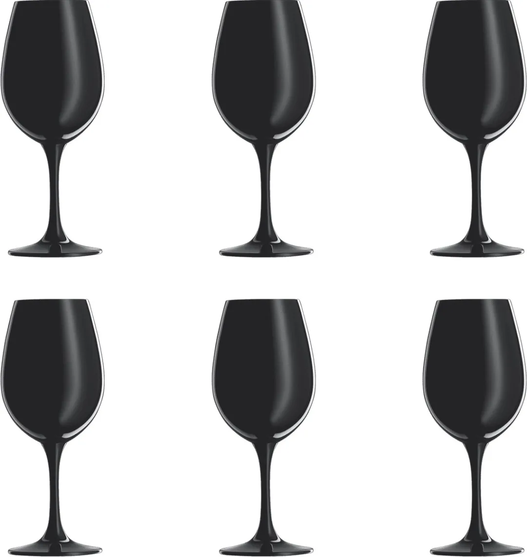 Schott Zwiesel Sensus Proefglazen IN141323 - 0.3L - 6 Stuks - Zwart