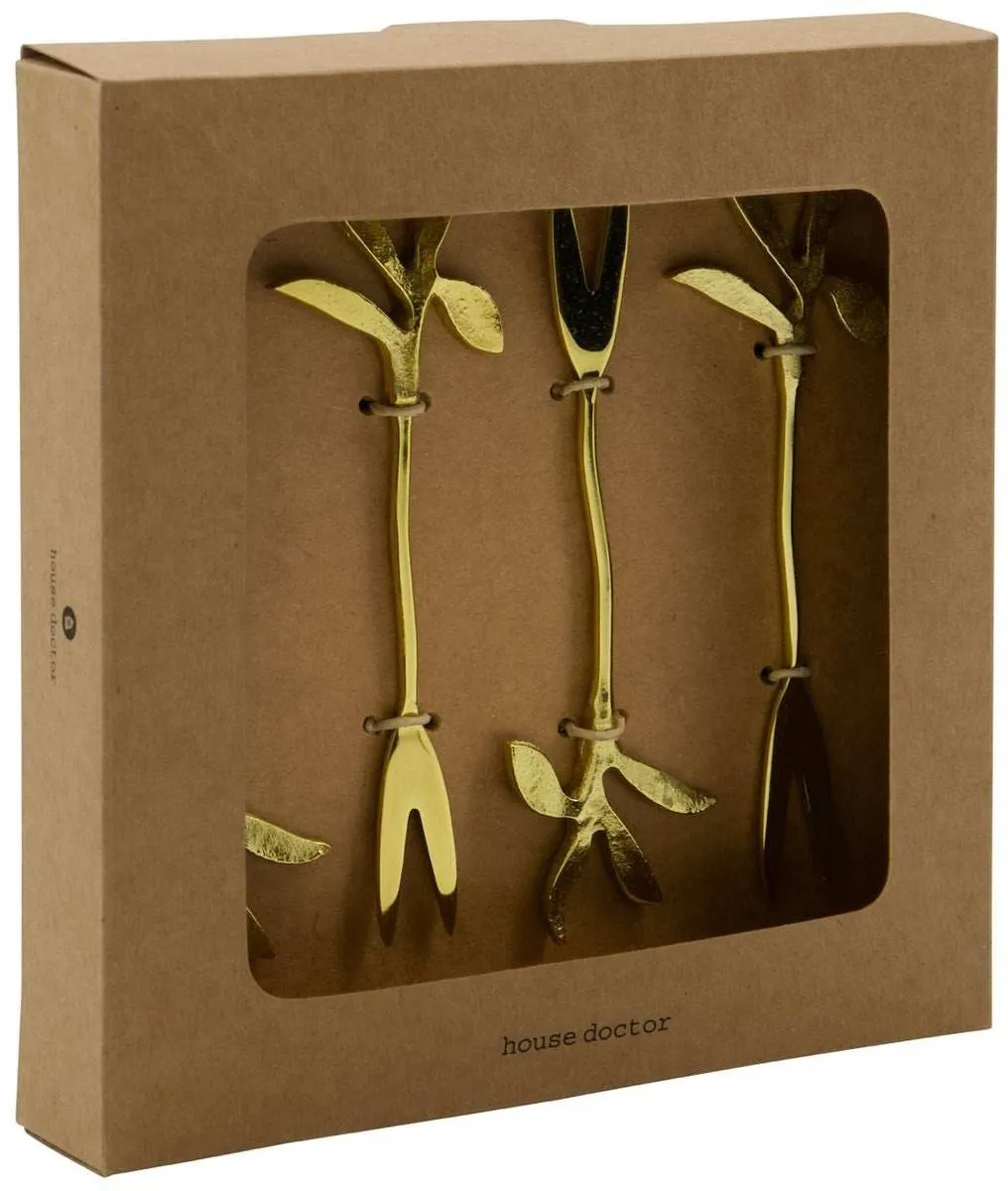 House Doctor Borrelvorkjes Goud - 4 Stuks