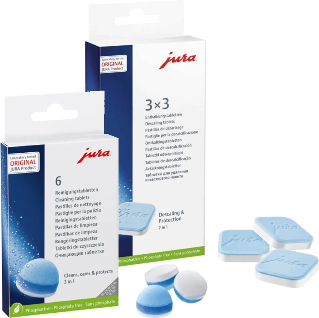 Jura Reinigings- & Ontkalkingstabletten 3-in-1