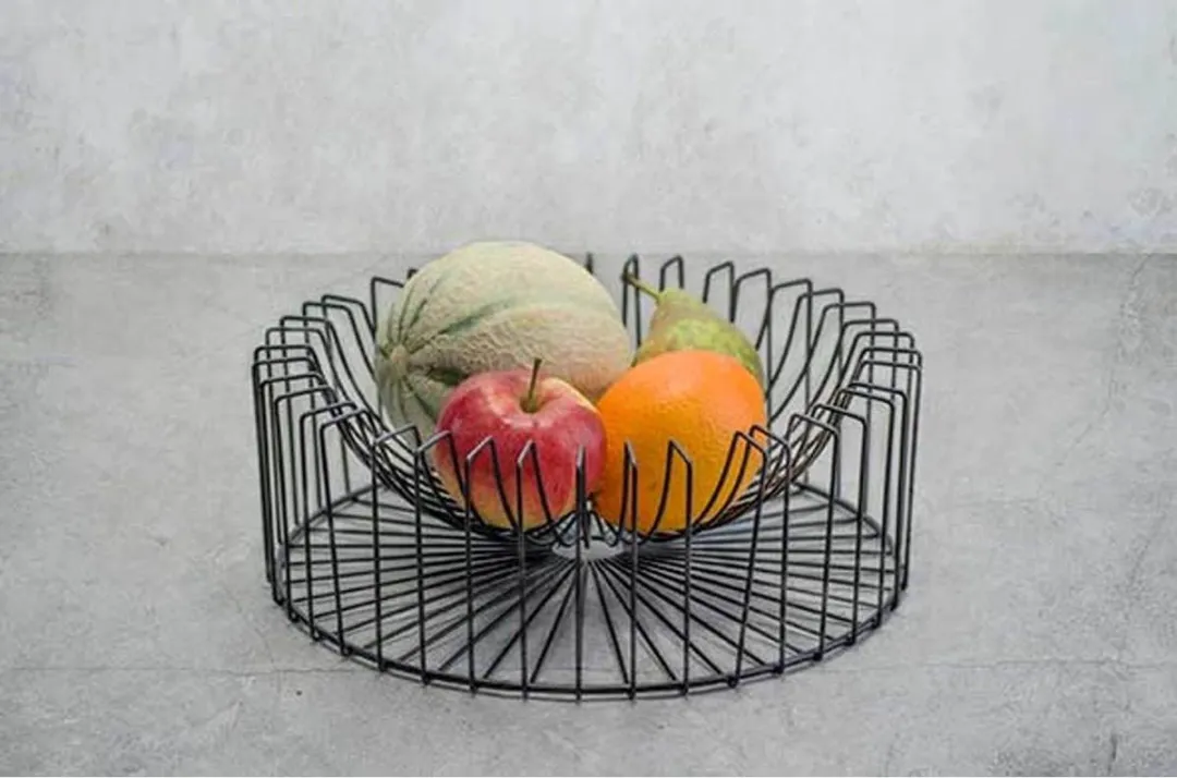 Cosy&Trendy Fruitmand Orbit Zwart - Ø33cm