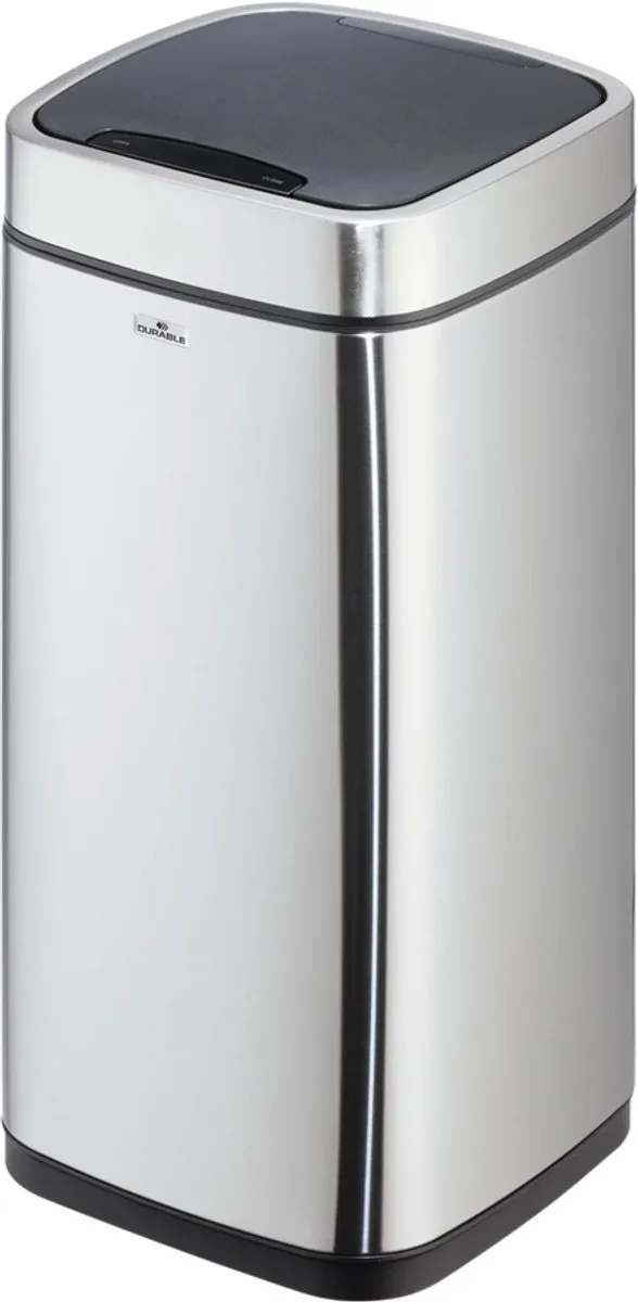 Durable 2 TOUCH Sensor Prullenbak 6L - Zilver
