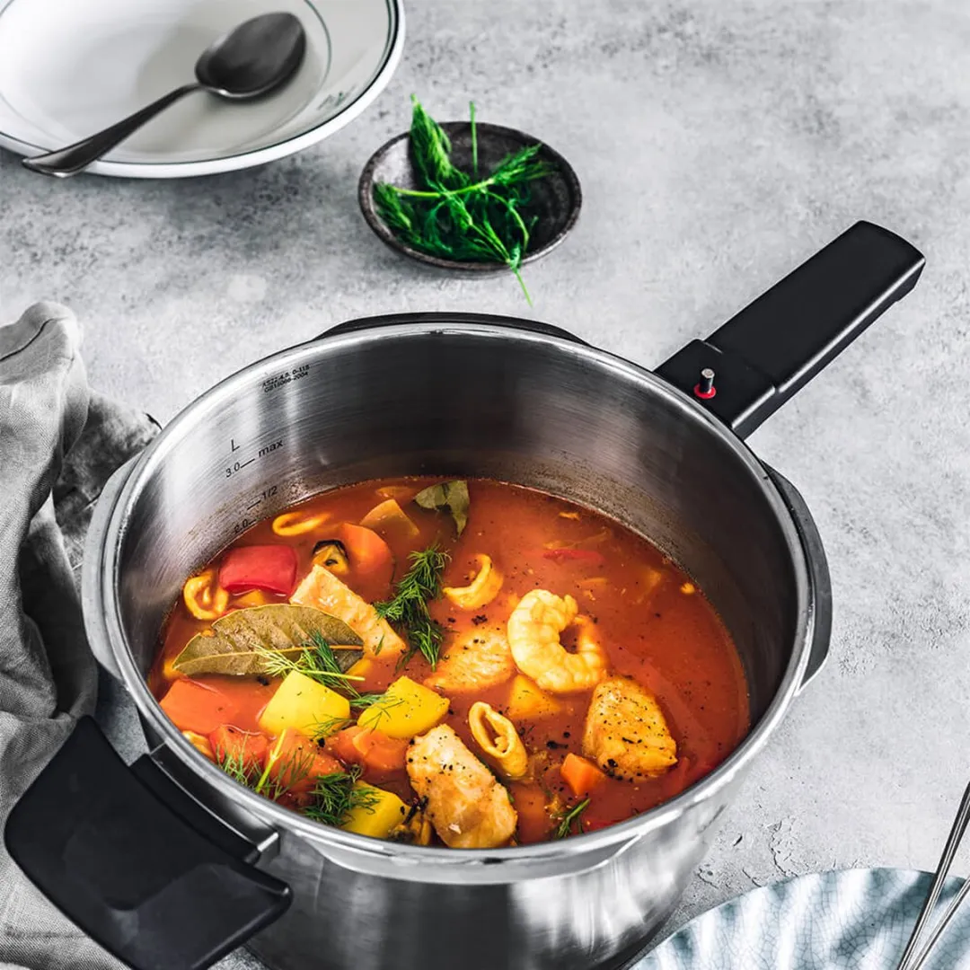 Fissler Vitaquick Premium 2-delige set - 2 Pannen Zilver - afbeelding 6 van 6
