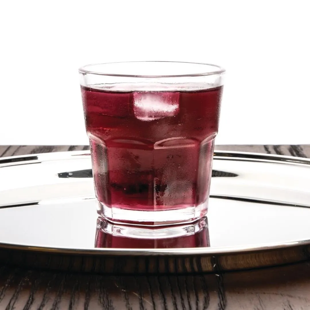 Olympia Half Paneel Tumbler 24cl - Transparant - 12 Stuks
