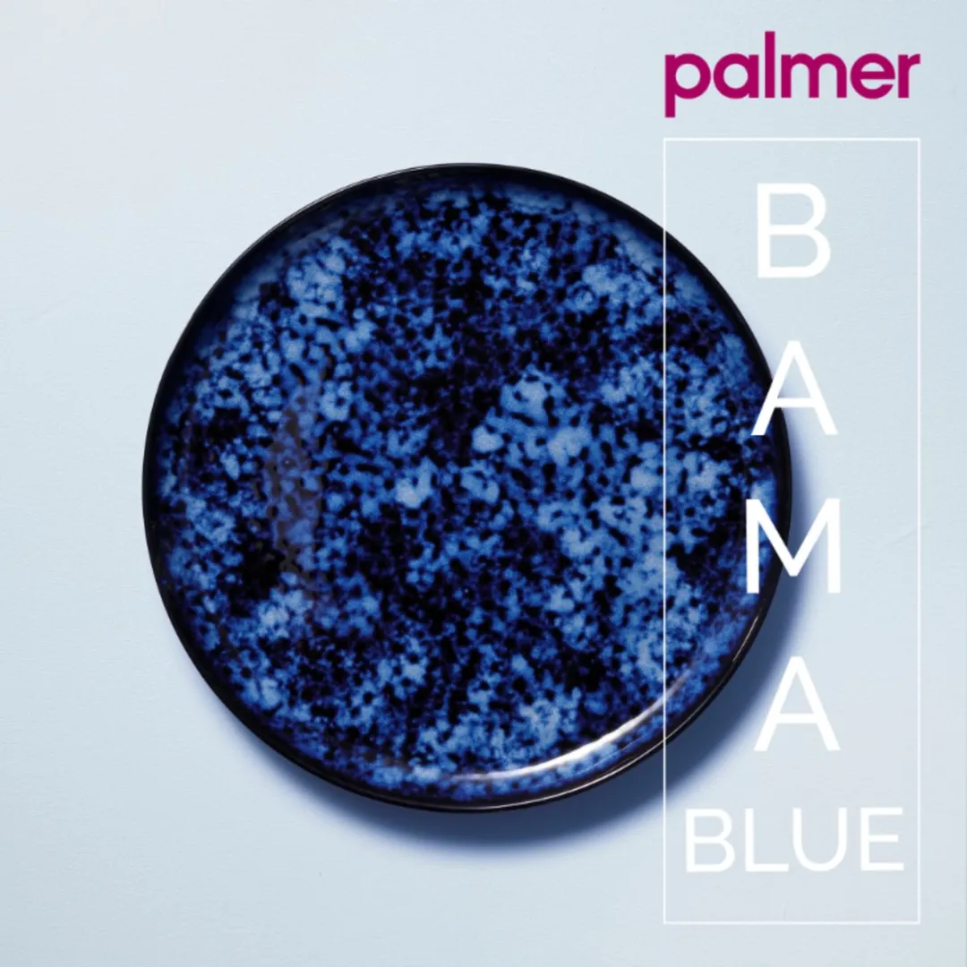 Palmer Bama Blue Bordenset - 2 Stuks - Ø27cm - Blauw