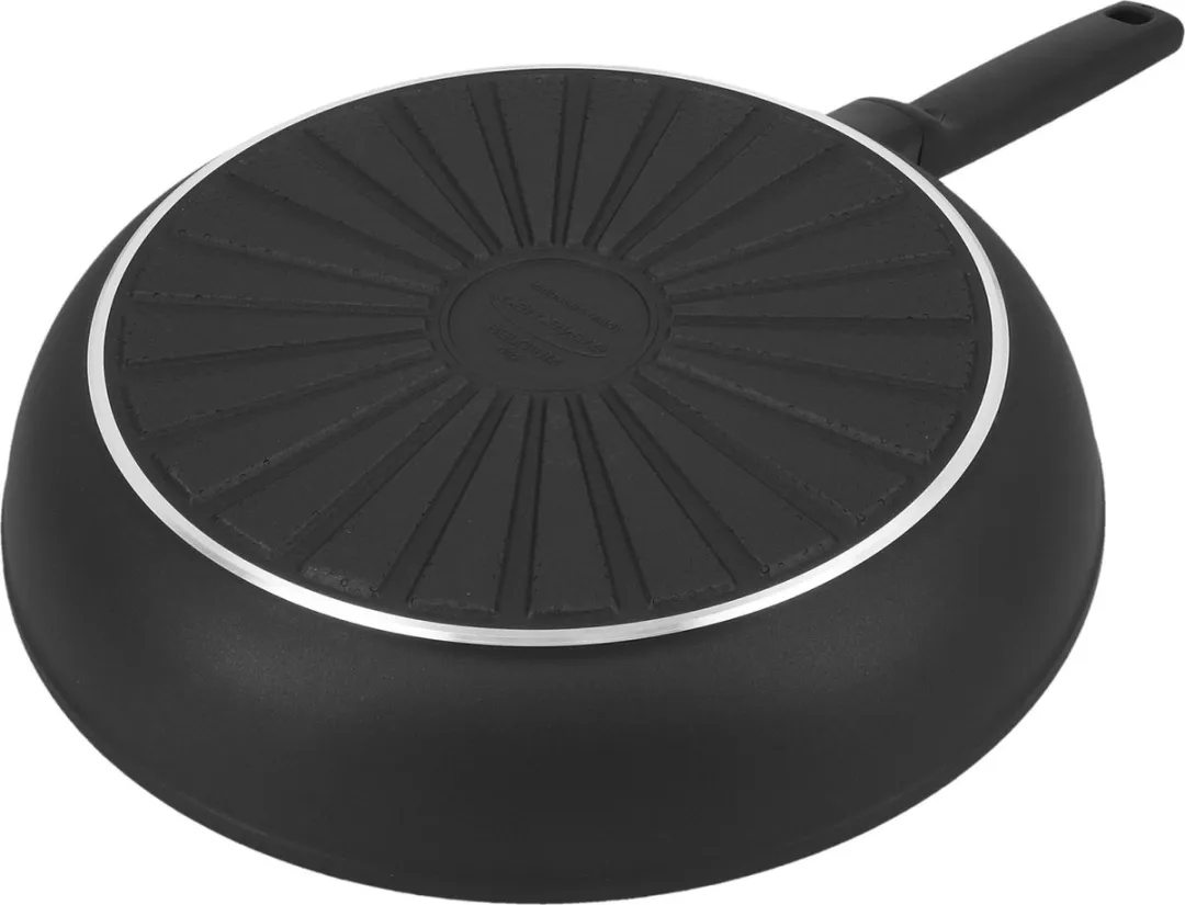Demeyere Alu Comfort 3 Koekenpan 28cm - Inductie - Zwart