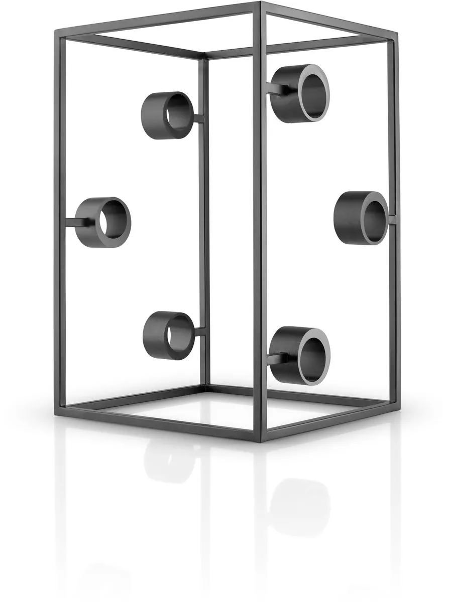 Eva Solo Nordic Kitchen Wijnrek Cube - 6 Flessen - Zwart