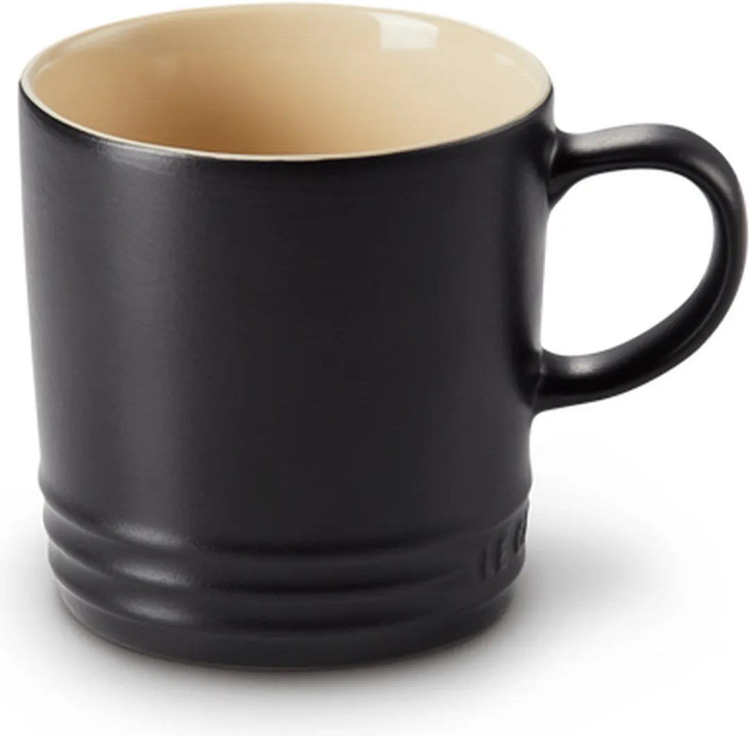 Le Creuset Mokken 0,35L - 2 Stuks Mat Zwart - afbeelding 2 van 3