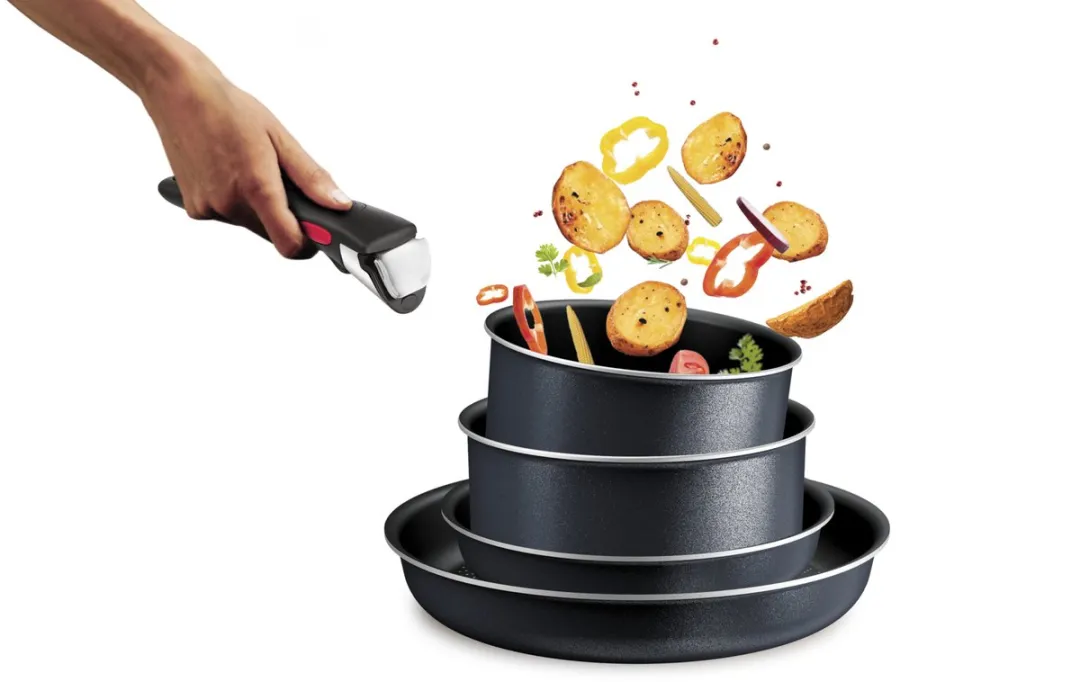 Tefal Ingenio So Light L7239523 Pannenset - 5-delig - Zwart