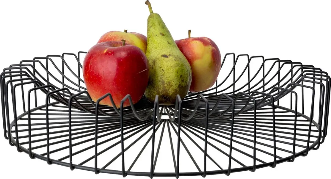 Cosy&Trendy Orbit Fruitschaal Ø40cm - Zwart