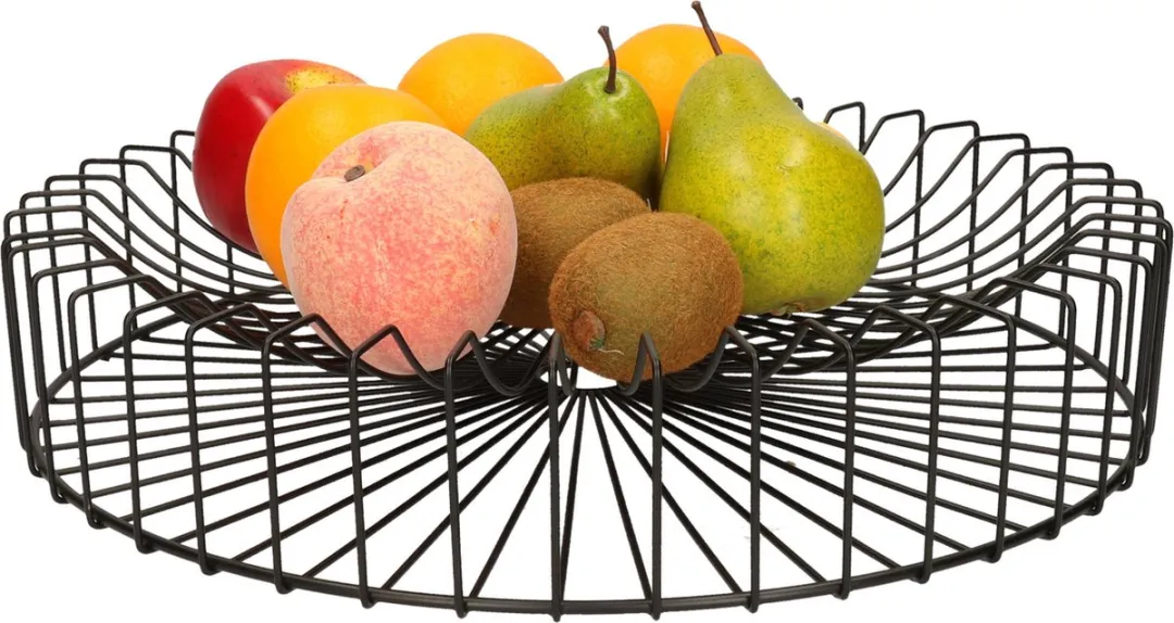 Cosy&Trendy Orbit Fruitschaal Ø40cm - Zwart