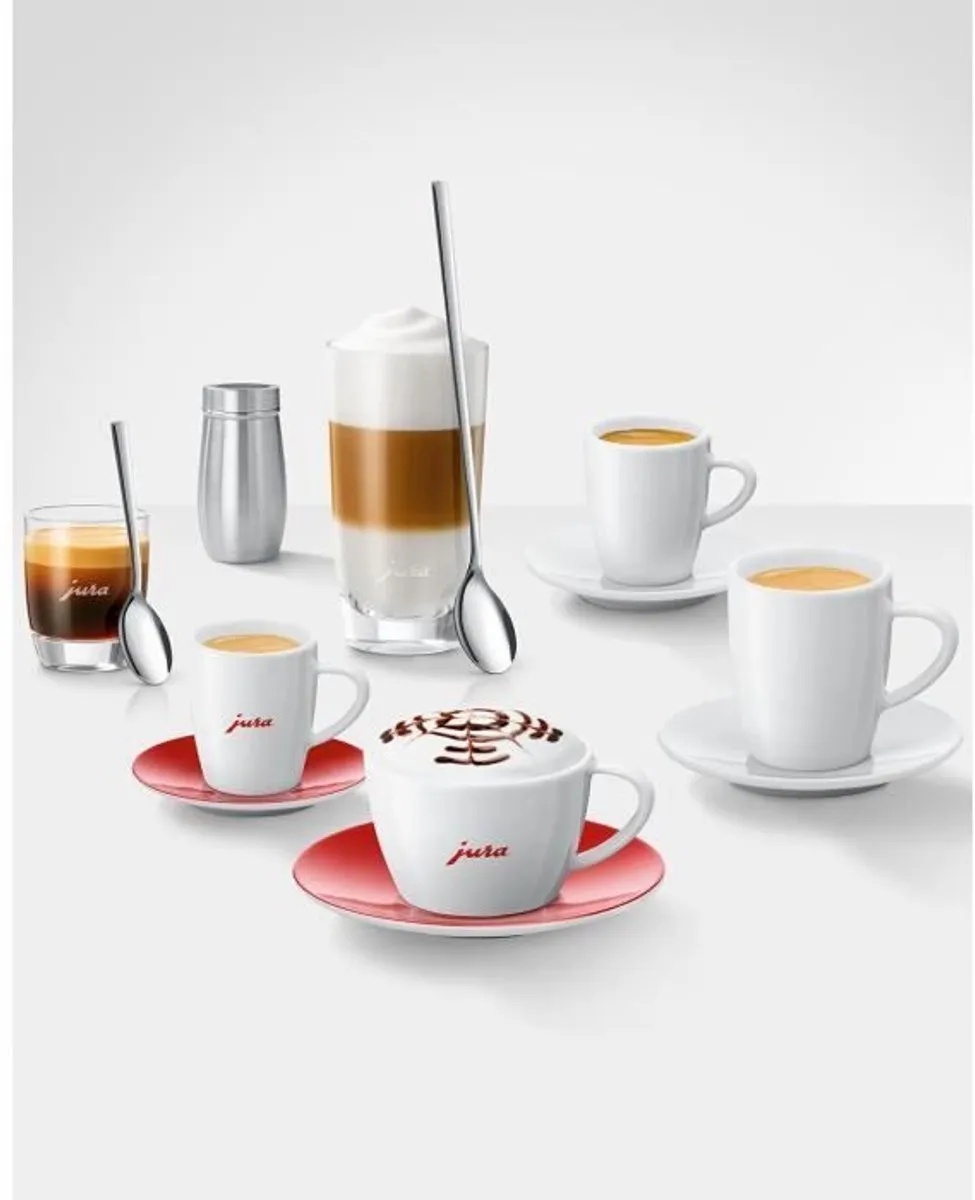 Jura Latte Macchiato Lepels 6 Stuks - Roestvrijstaal