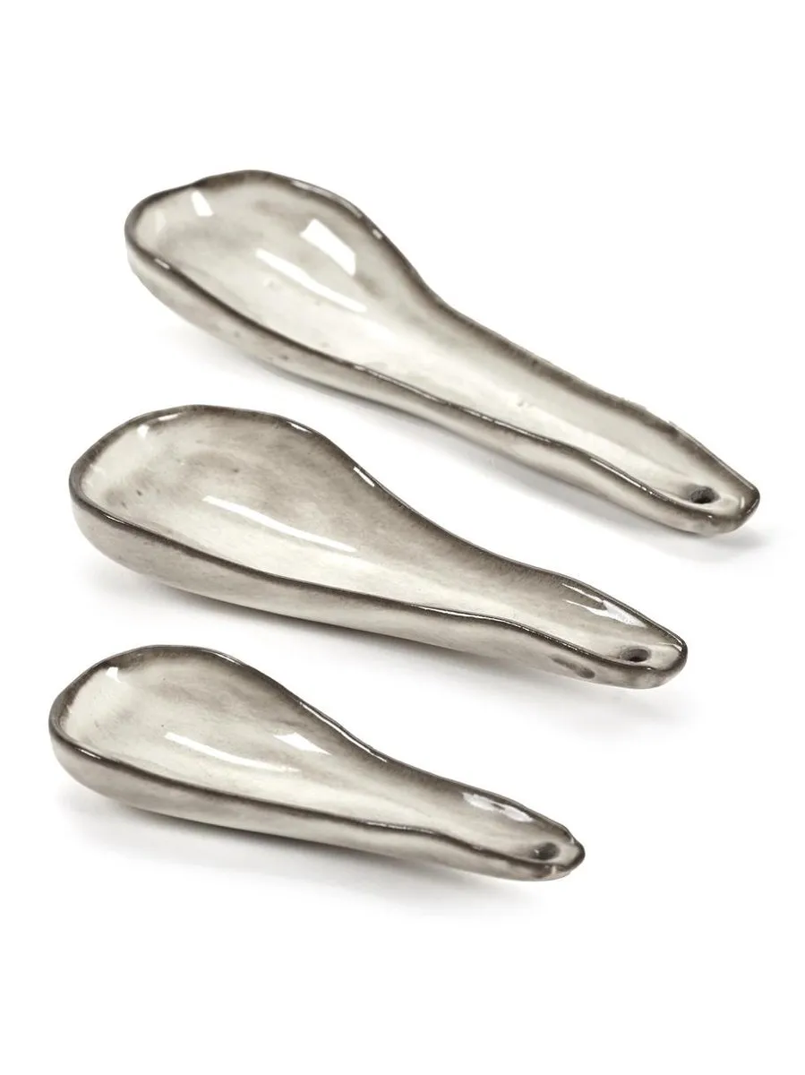 Serax Merci Meal X3 Lepel L - 6 Stuks - Wit