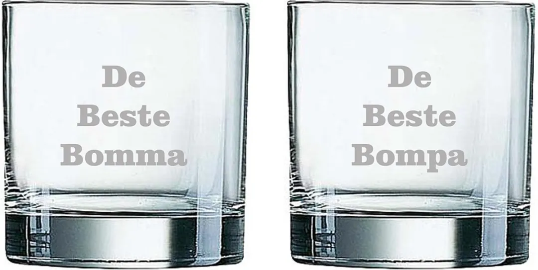 Arcoroc Whiskeyglas Beste Bomma-Beste Bompa