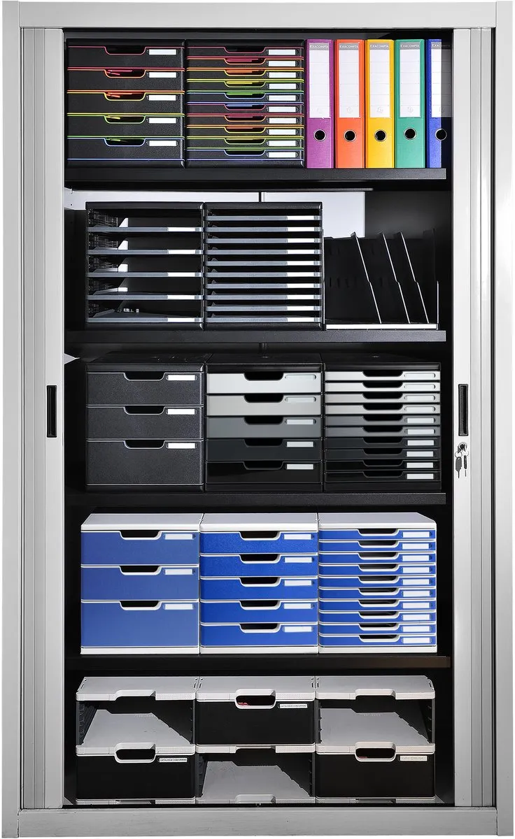 Exacompta Ladenbox Modulo Office 5 - Blauw - afbeelding 3 van 6