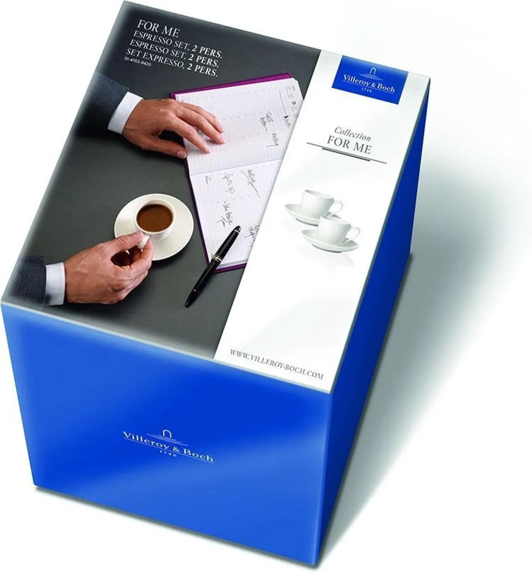 Villeroy & Boch For Me Espressoset - 2 Kopjes - afbeelding 6 van 6