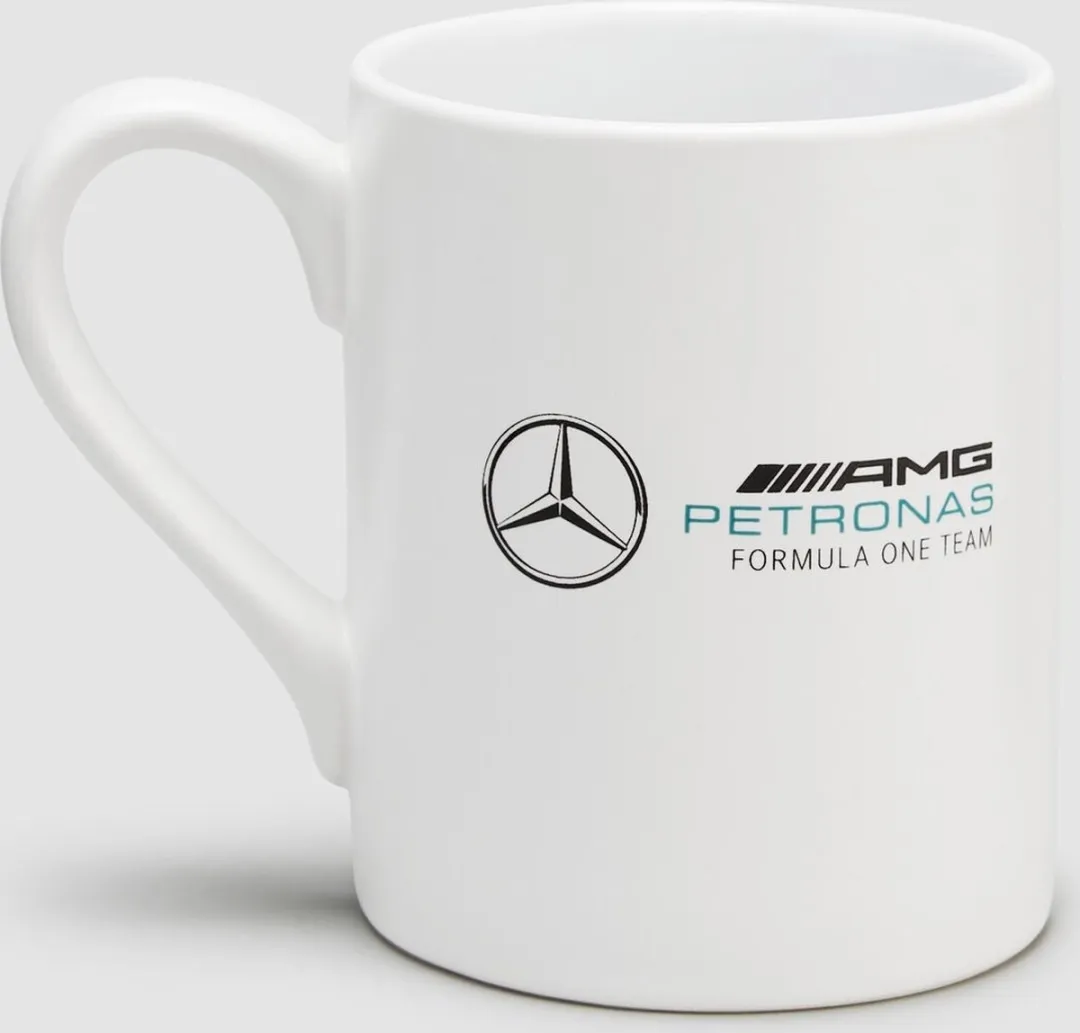 Mercedes AMG Petronas F1 Team Mok 200ml - Wit - 8cm
