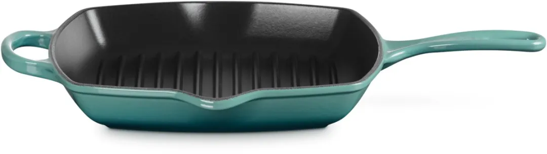 Le Creuset Gietijzeren Grillpan 26x26cm Blauw