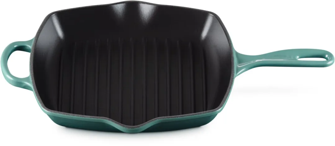 Le Creuset Gietijzeren Grillpan 26x26cm Blauw