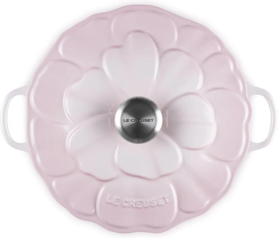 Le Creuset Braadpan Signature Campagnard 26cm - 2,2L - Shell Pink