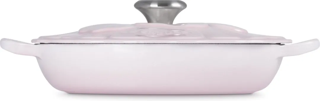 Le Creuset Braadpan Signature Campagnard 26cm - 2,2L - Shell Pink