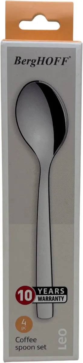 BergHOFF LEO 4-delige Koffielepelset
