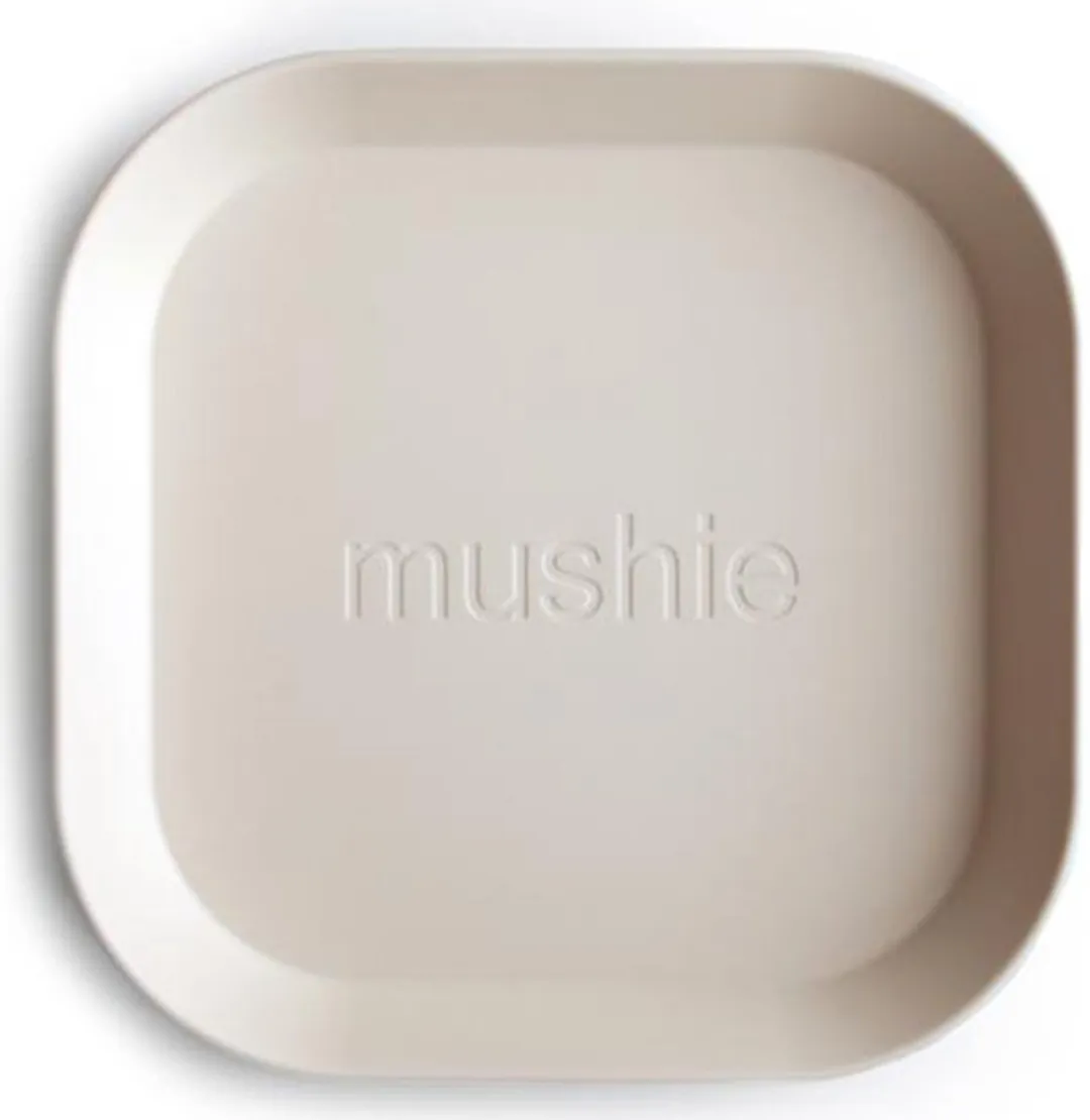 Mushie Vierkante Bordjes Set