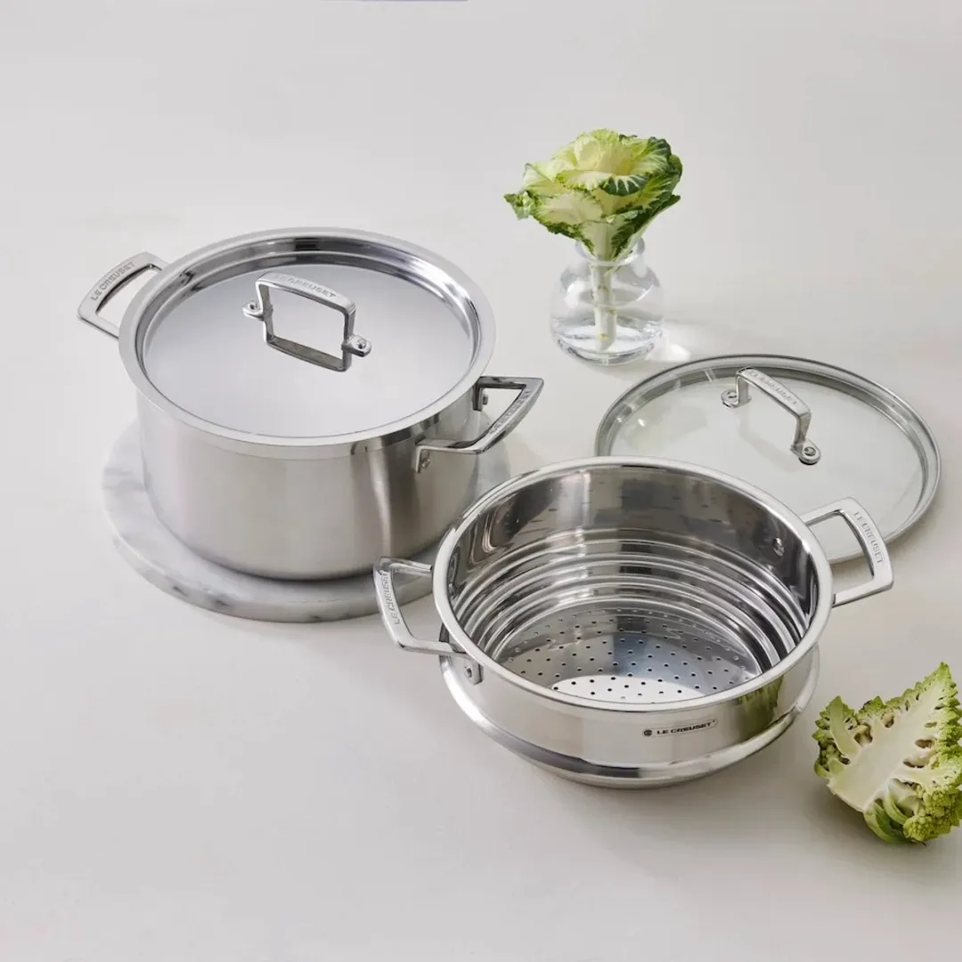 Le Creuset Magnetik Soeppan 28cm - 10.5L - RVS