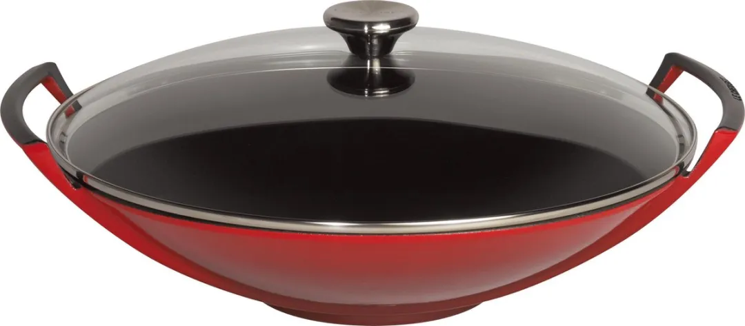 Le Creuset Gietijzeren Wok 36cm