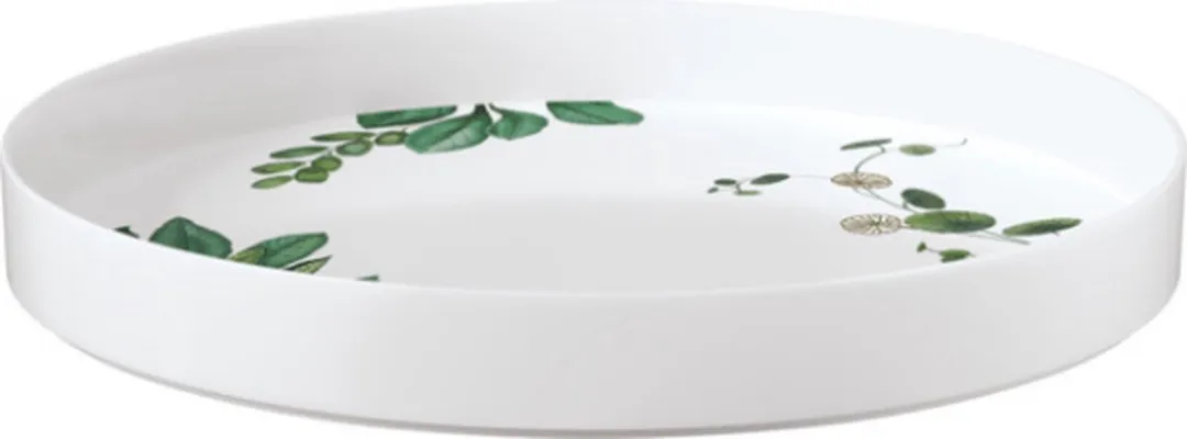 Villeroy & Boch Avarua Serveer-/Decoschaal 33cm - Groen/Wit